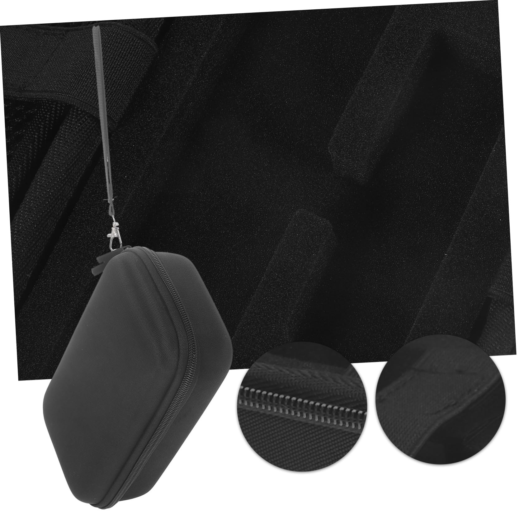 DOITOOL 4pezzi Custodia Per Fotocamera Portatile Eva Stoccaggio Per Accessori Fotografici Imbottito Per e Attività All