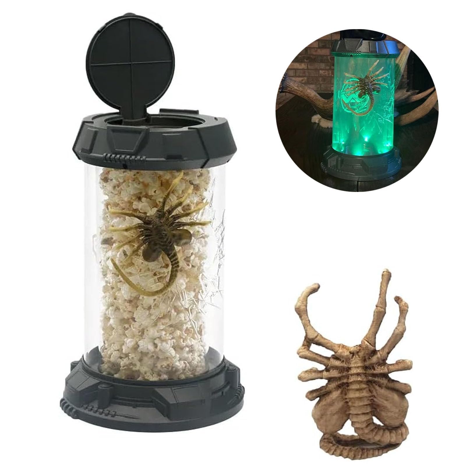 Amazon.com: 2025 Facehugger Popcorn Bucket - Cool Gothic