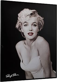 Amazon.co.jp: ポスター マリリン・モンロー リップ+アルミフレーム