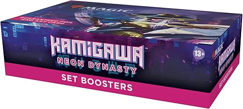 Miniatura 2 de Magic The Gathering Kamigawa Neon Dynasty Set Booster Box  30 paquetes (360 cartas mágicas)