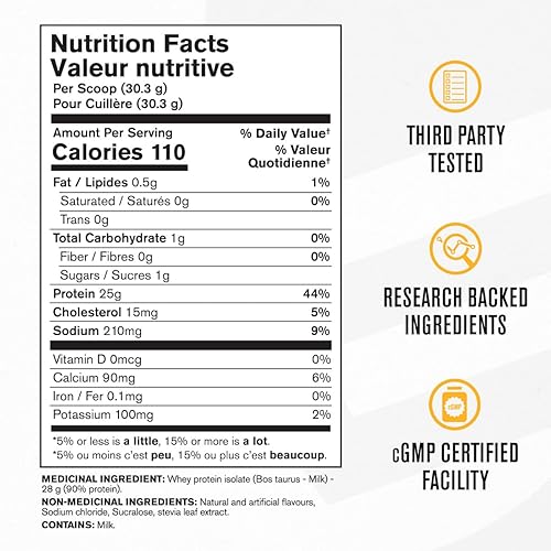 Vista 30 de Jacked Factory Auténtico polvo aislado de proteína de suero ISO, bajo en carbohidratos, proteína de construcción muscular sin OMG sin rellenos