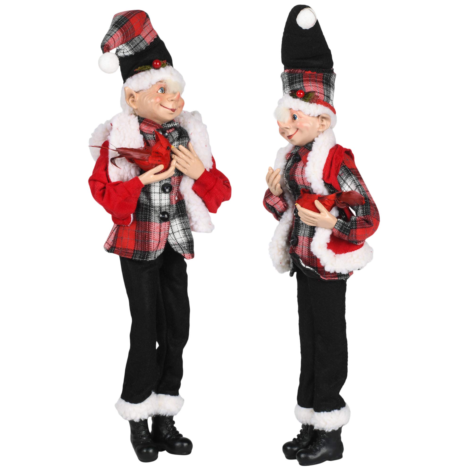 Birds of a Father  “Santa’s Elves” Amazon.com: RAZ Imports Mister Snowman 16