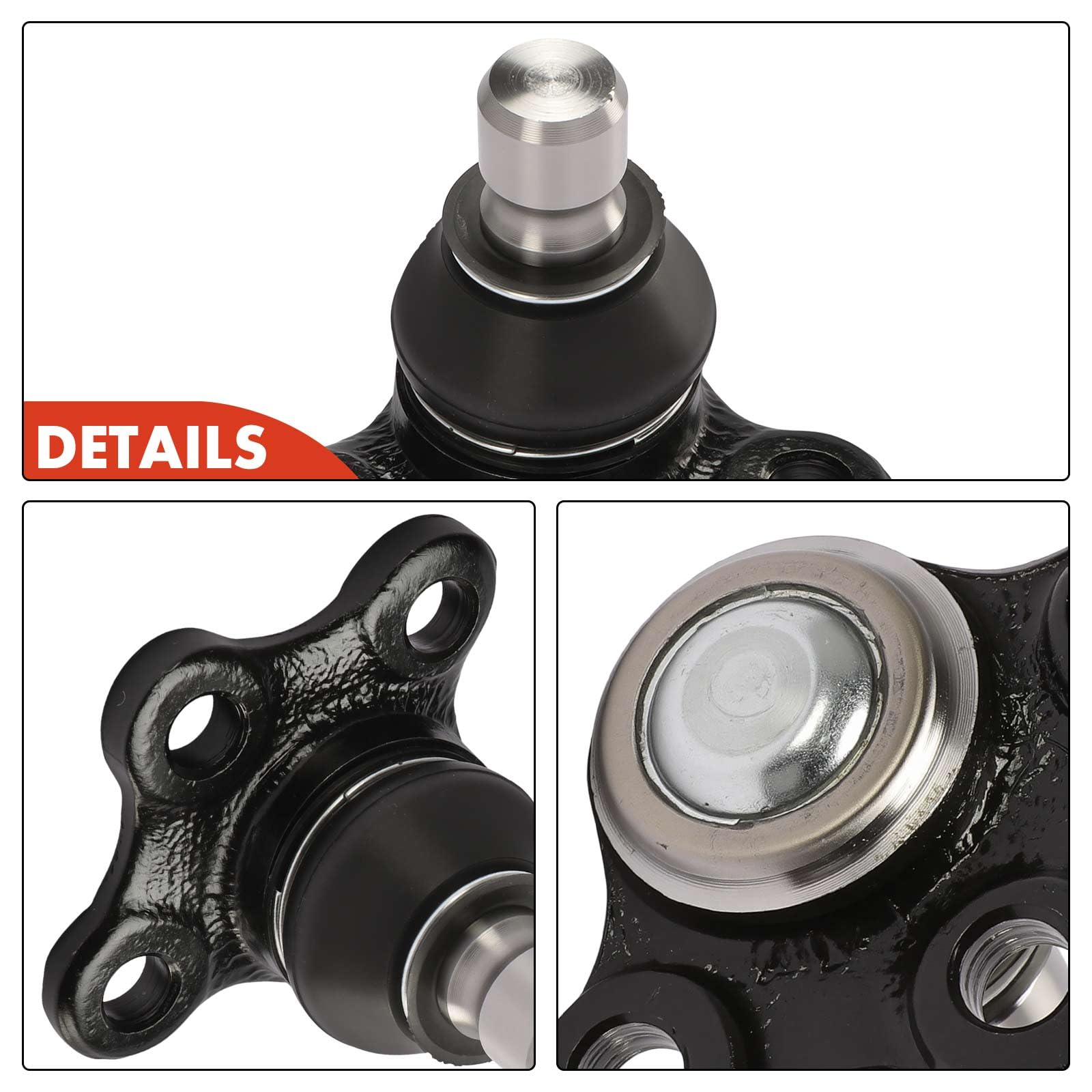 Frankberg 2x Giunto sferico anteriore inferiore 364056 364065 | Compatibile con: 2008 I Van CU, 207 SW Box/Combi WK, 208 Box/Hatchback CR, 2008 I CU, C3 Picasso SH, DS3 Cabriolet SB, 207