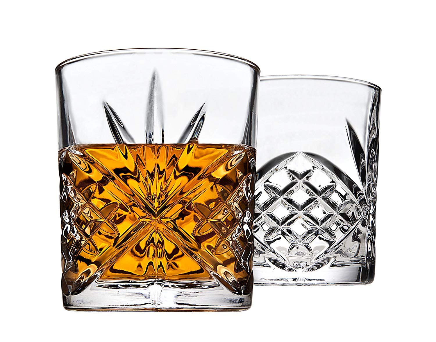 Godinger Whiskey Decanter Set - 6 Glasses -3
