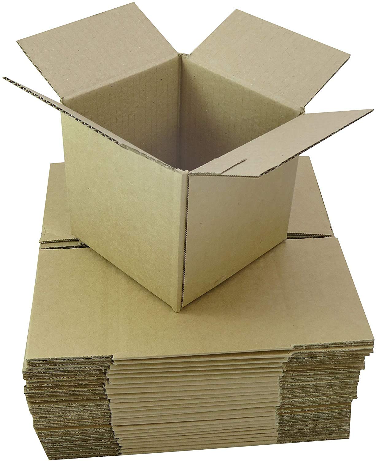 TotalPack Pojedyncza ścienna wysyłka pocztowa pudełka kartonowe na prezenty, trwałe i idealne dla każdej firmy online. Mocne do pakowania, księgowania i przechowywania (50, 20 x 15 cm)