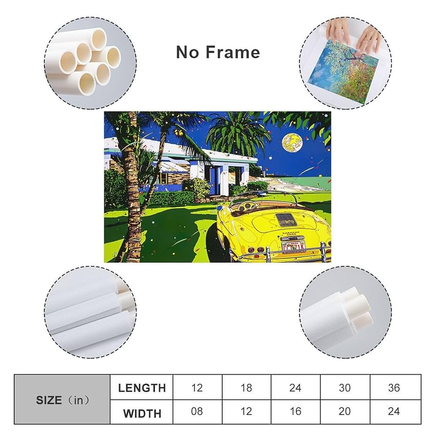 Amazon.co.jp: 鈴木英人秀人画集绘画80年代city popポスター (5