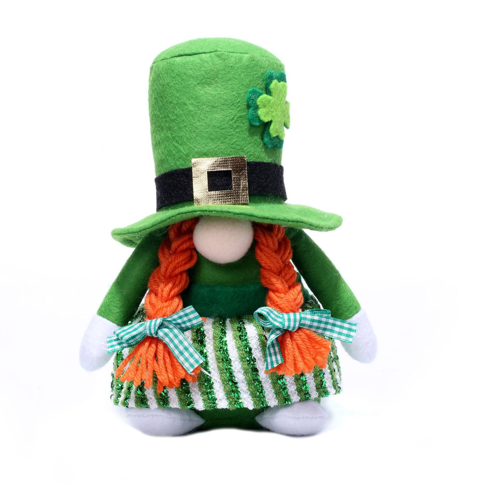 Vkcmnwe B Ornament Green Goblins Figurine For Patrick's Day Irish Festival Gnomes Plushie Toy Desk Or Tabletop Ornaments Day Toy