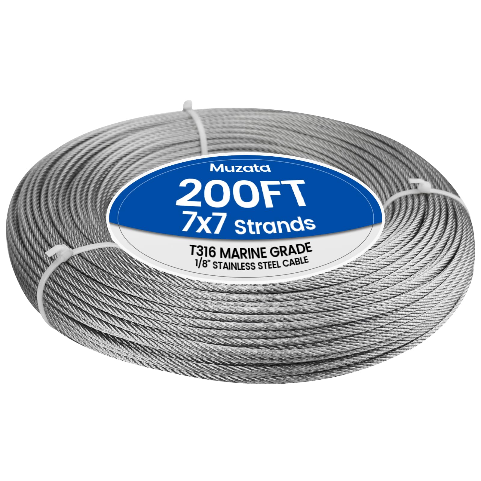 Muzata 200 ft 1/8