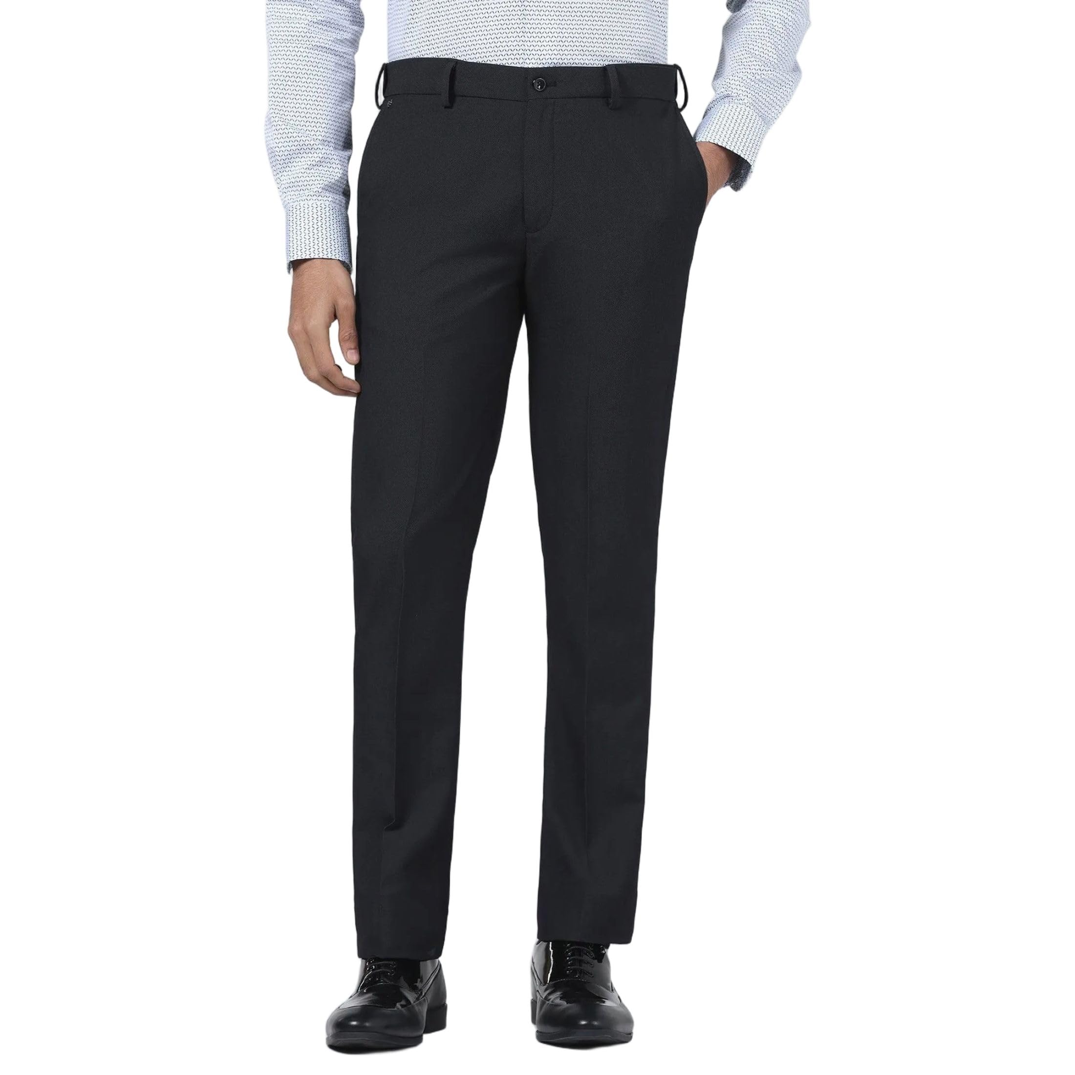 blackberrys Men's Slim Fit Formal Trousers-picture-35