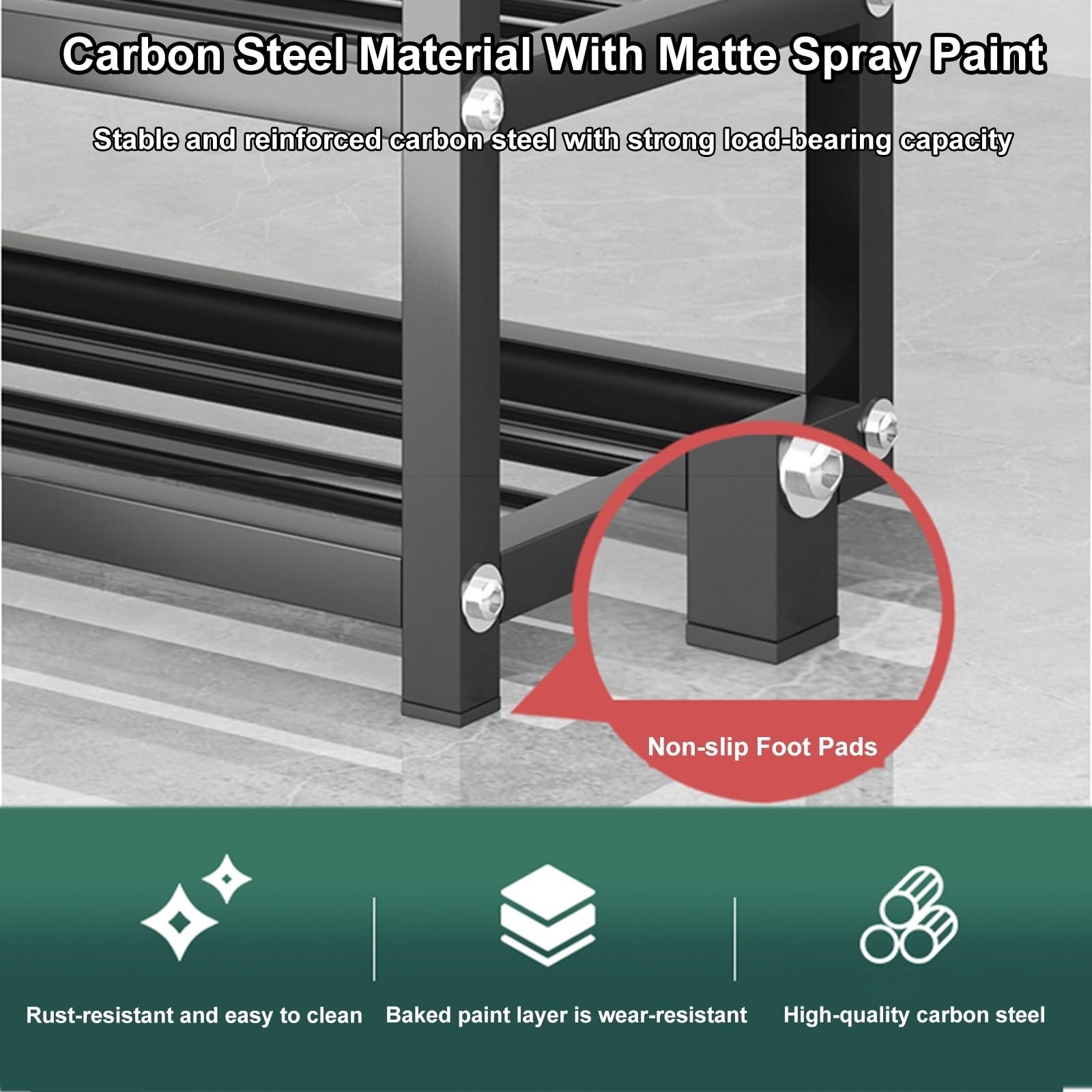 Panca Imbottita Porta Scarpe con ripiano Resistente alle intemperie, Organizer per Ingresso, Seduta salvaspazio per Soggiorno, Camera da Letto, Balcone (OneSize)