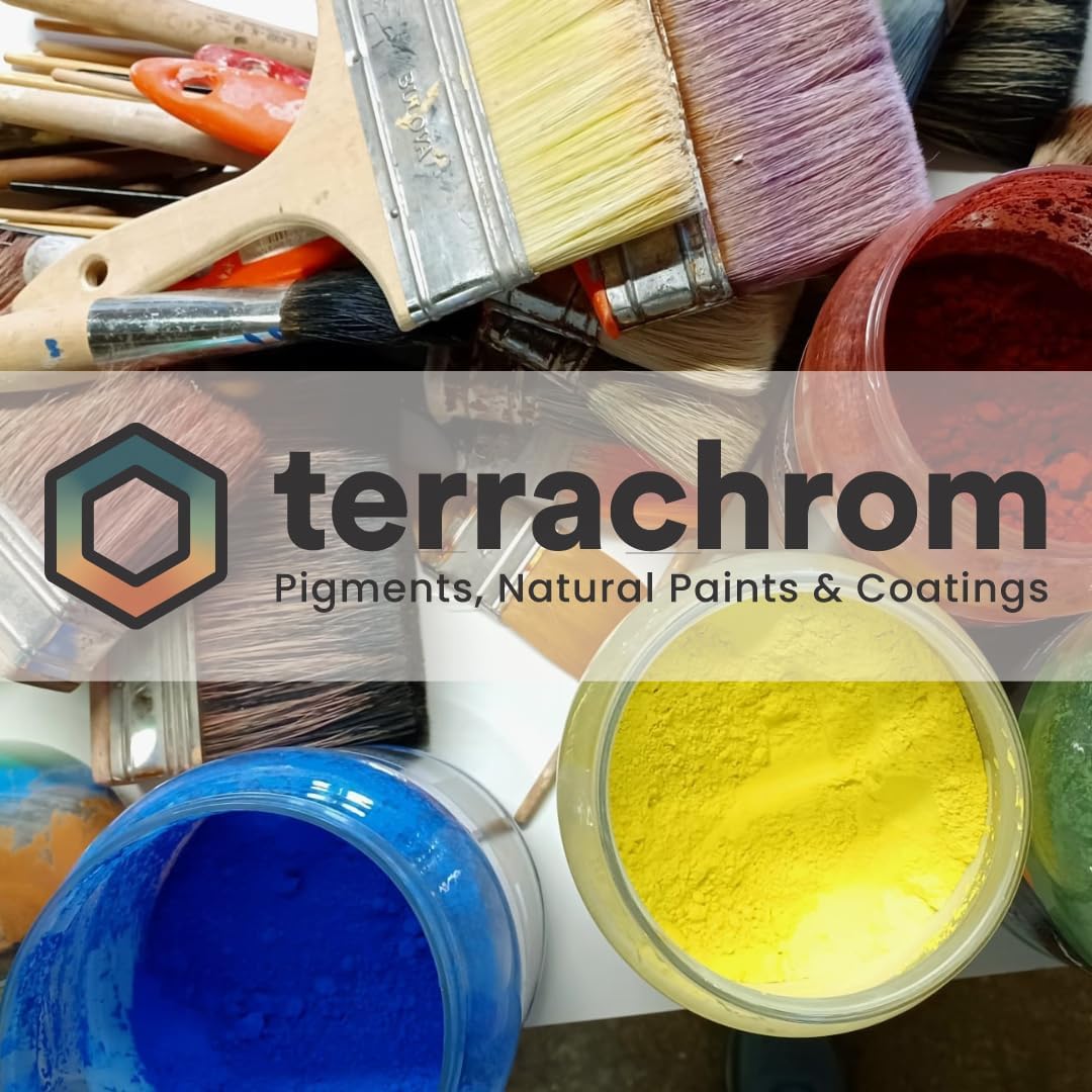 Natural Mineral Earth Pigments, for artistic and decorative paints, cement, resin, varnish, mortar - Dye in powder form | Eco-Friendly & Sustainably Sourced (Ardennes Burnt Sienna, 150ml)