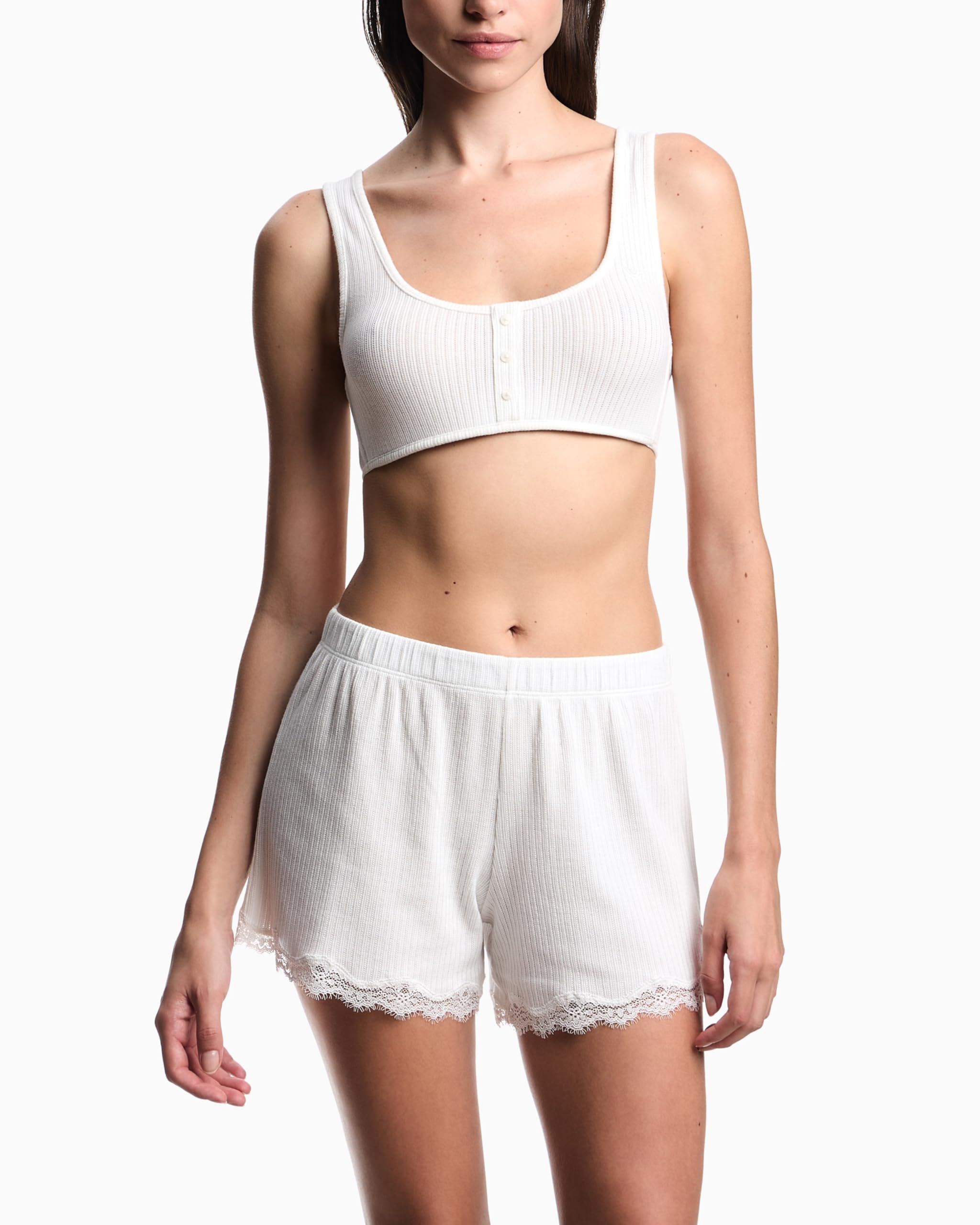 Emporio Armani Pyjama Shorts Pantalone del pigiama Donna (Pacco da 1)