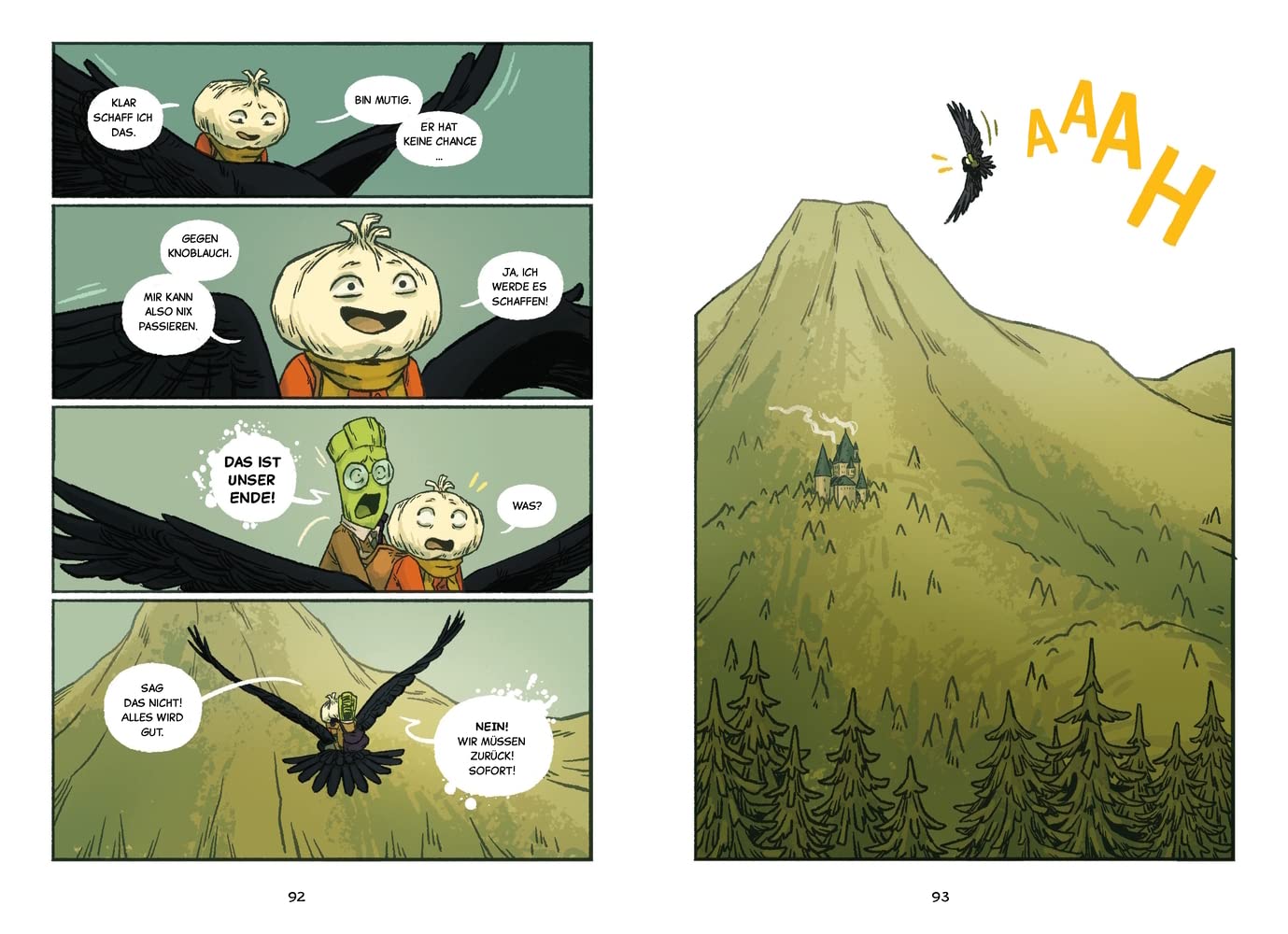 Knobi und der Vampir: Comic für Kinder