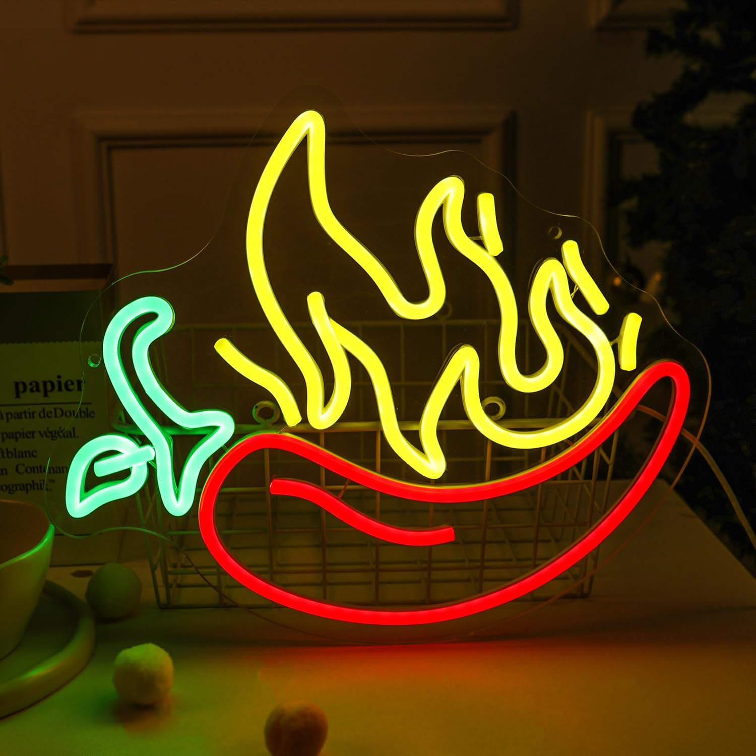 Halloween Decorations Neon Signs, Moon and Bat LED Light,Neon Light up Halloween Party, USB Powerd Gothic Neon Lamp for Festival Wall Decor, Bar, Bedroom,Living room, Wedding,Halloween