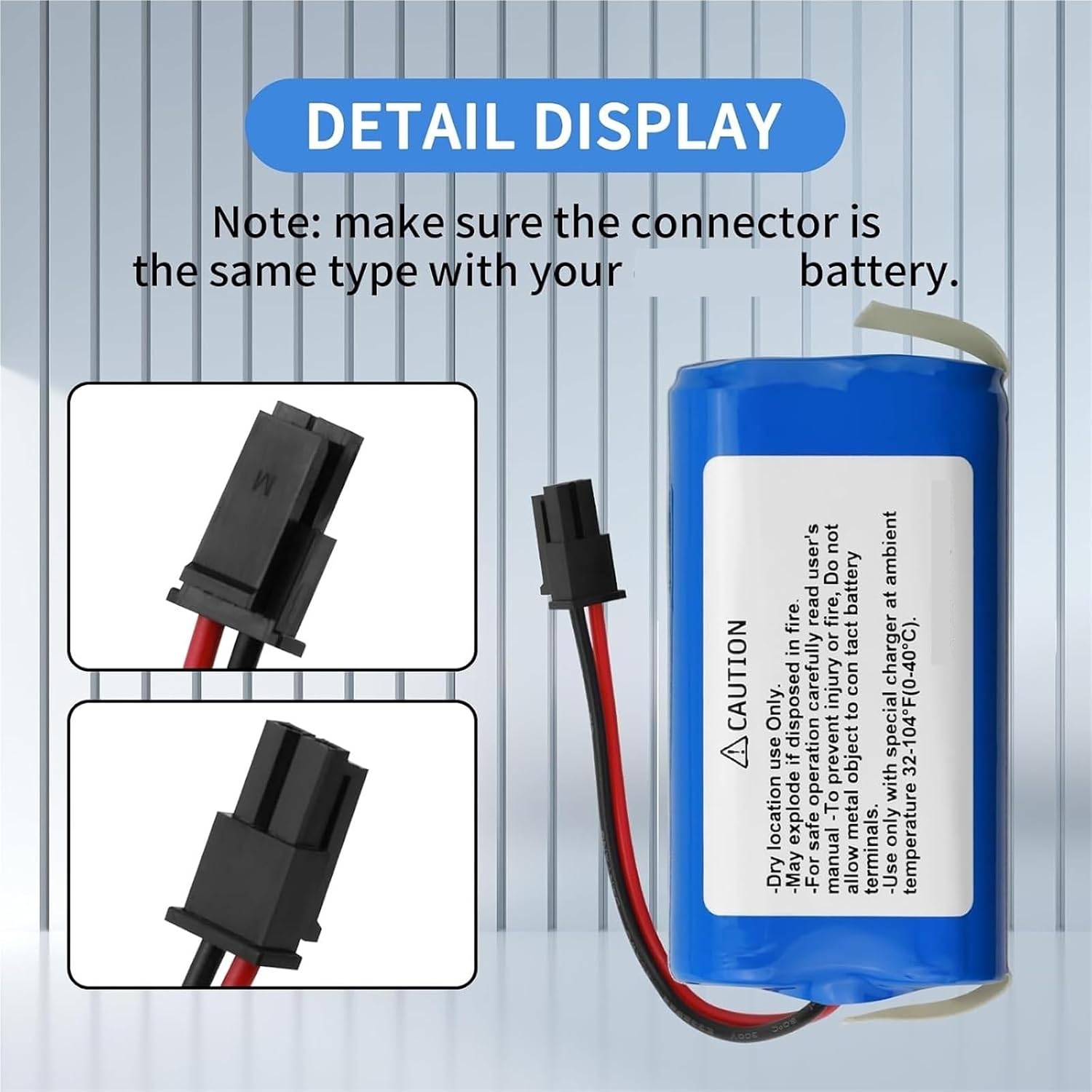 14.4V 3000mAh Vacuum Battery Replacement, Compatible For Cybovac, L20, Compatible For Grande，2，Sweeping Robot Vacuum Cleaner Parts