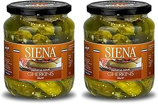 Siena Siena Sweet and Sour Gherkins, 680 g (Pack of 2)