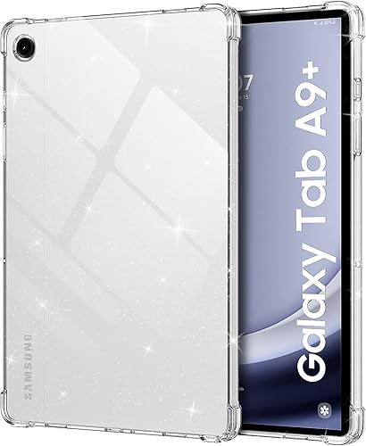 Miniatura 8 de MoKo Funda para Samsung Galaxy Tab A9 Plus de 11 pulgadas 2023 (SM-X210SM-X216SM-X218), ultra delgada, suave, flexible, transparente, carcasa de TPU