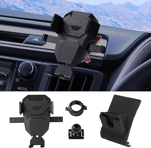 Karltys Soporte de teléfono celular para Toyota RAV4 2013-2018, accesorios para automóvil, soporte de ventilación de aire para teléfonos de 4 a 7