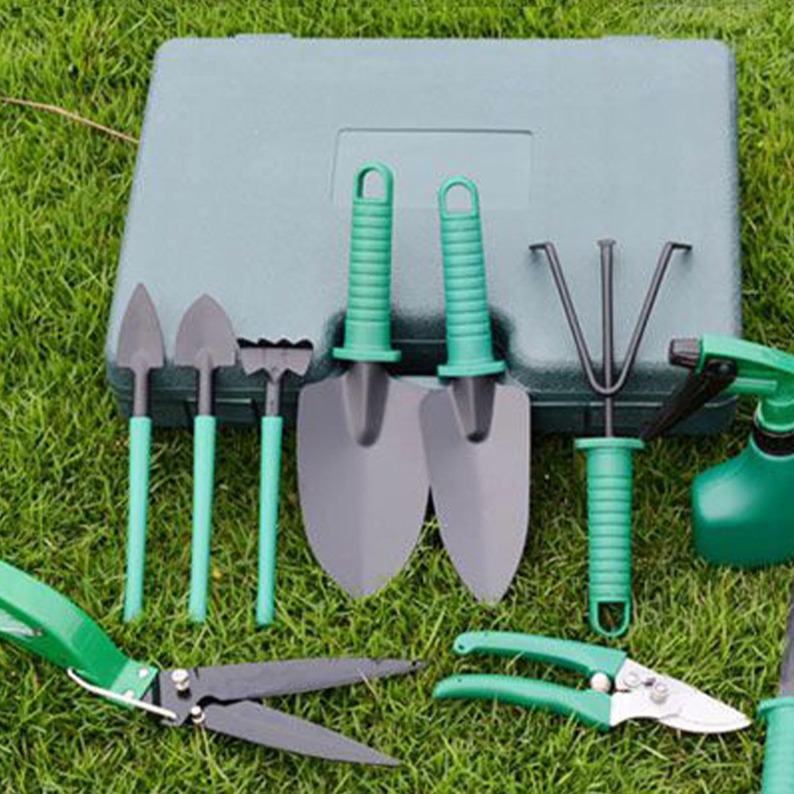 Ensembles d'Outils de Jardinage Manche Ergonomique Anti-Dérapant pour Aide