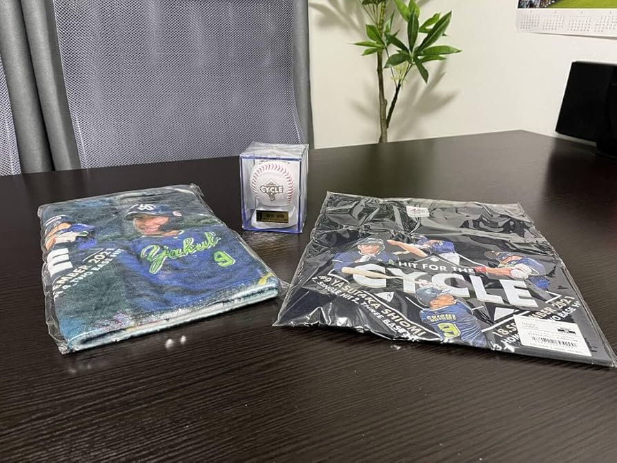 Amazon.co.jp: ヤクルトスワローズ 塩見泰隆 サイクルヒット 達成記念3