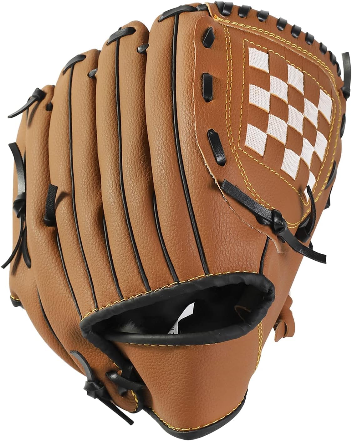 Pitcher softbal handschoenen, honkbal handschoen honkbal handschoen softbal buitensport praktijk apparatuur maat 11,5/12,5 linkerhand voor volwassen man vrouw kinderen training professional (kleur