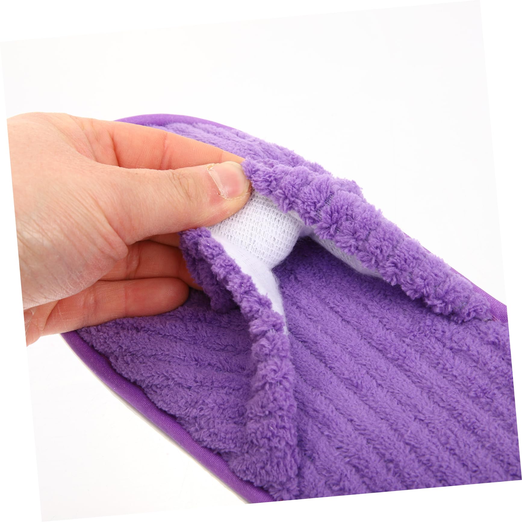 POPETPOP Pantofole in Pile di Corallo Spesse, Antiscivolo, 10 Paia | Casa e Hotel, Leggere e Lavabili, Assortimento Bianco Giallo Rosa Blu Viola