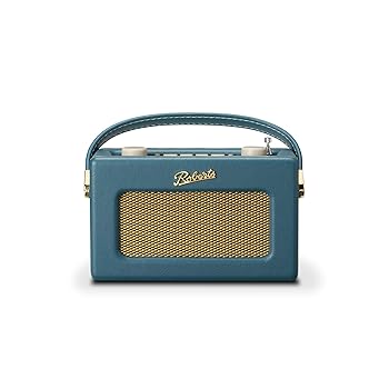 Roberts Revival UNO FM/DAB/DAB+ Digital Radio, Teal Blue