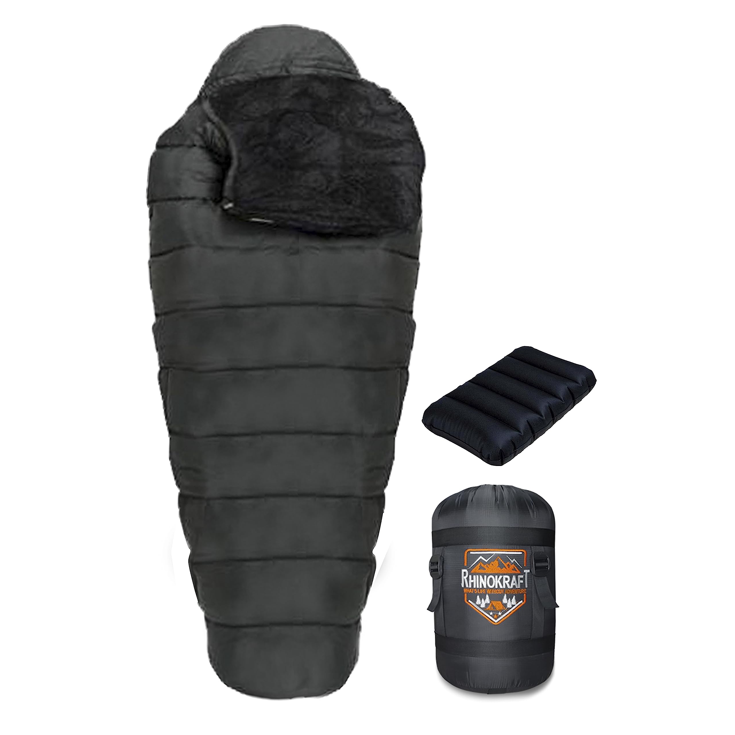 RhinoKraft Sleeping Bag for Men ! 6 Ft Tall | Weight 1.8 Kg | Ideal for Camping and Trekking (B08VGQSPWL) Amazon Price History, Amazon Price Tracker