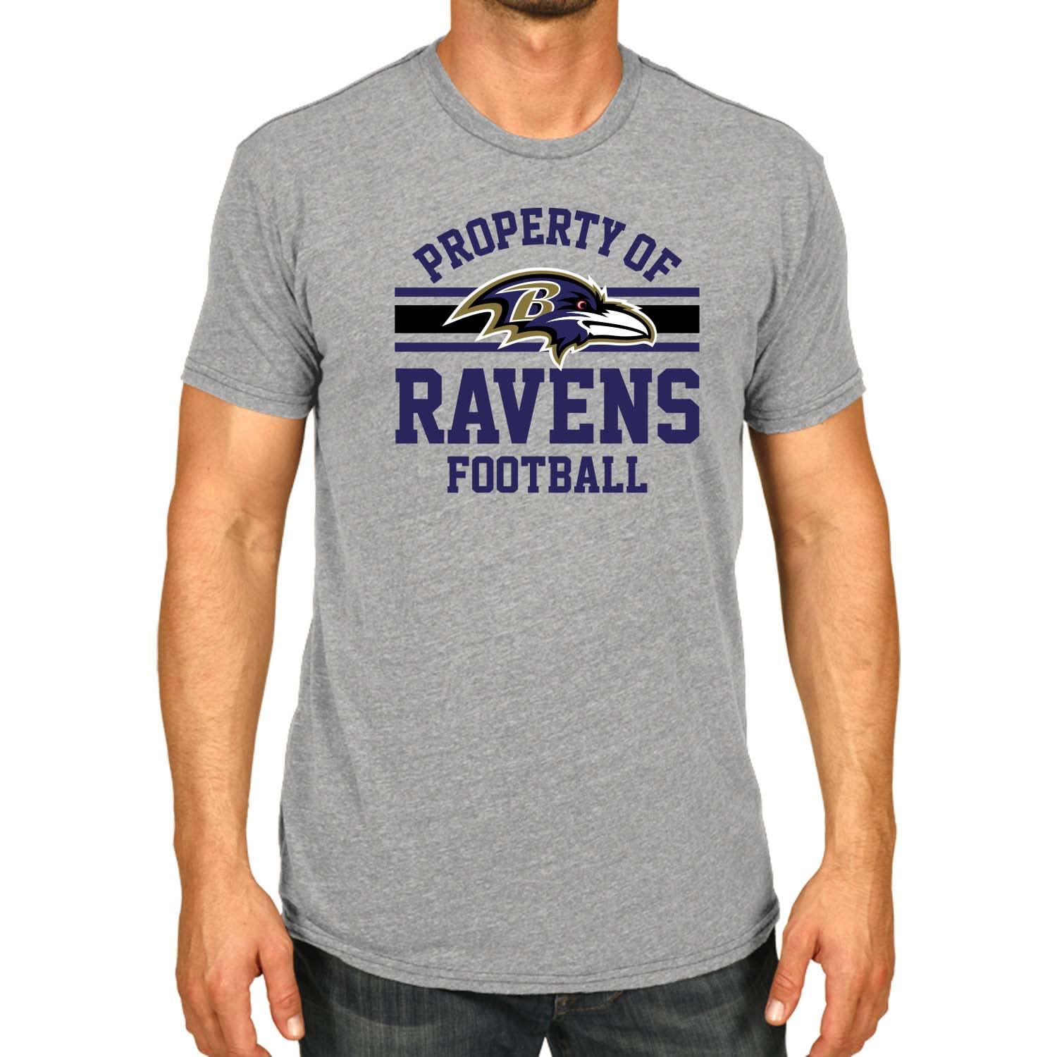 Team Fan ApparelNFL Adult Property of T-Shirt - Cotton & Polyester - Show Your Team Pride with Ultimate Comfort and Quality