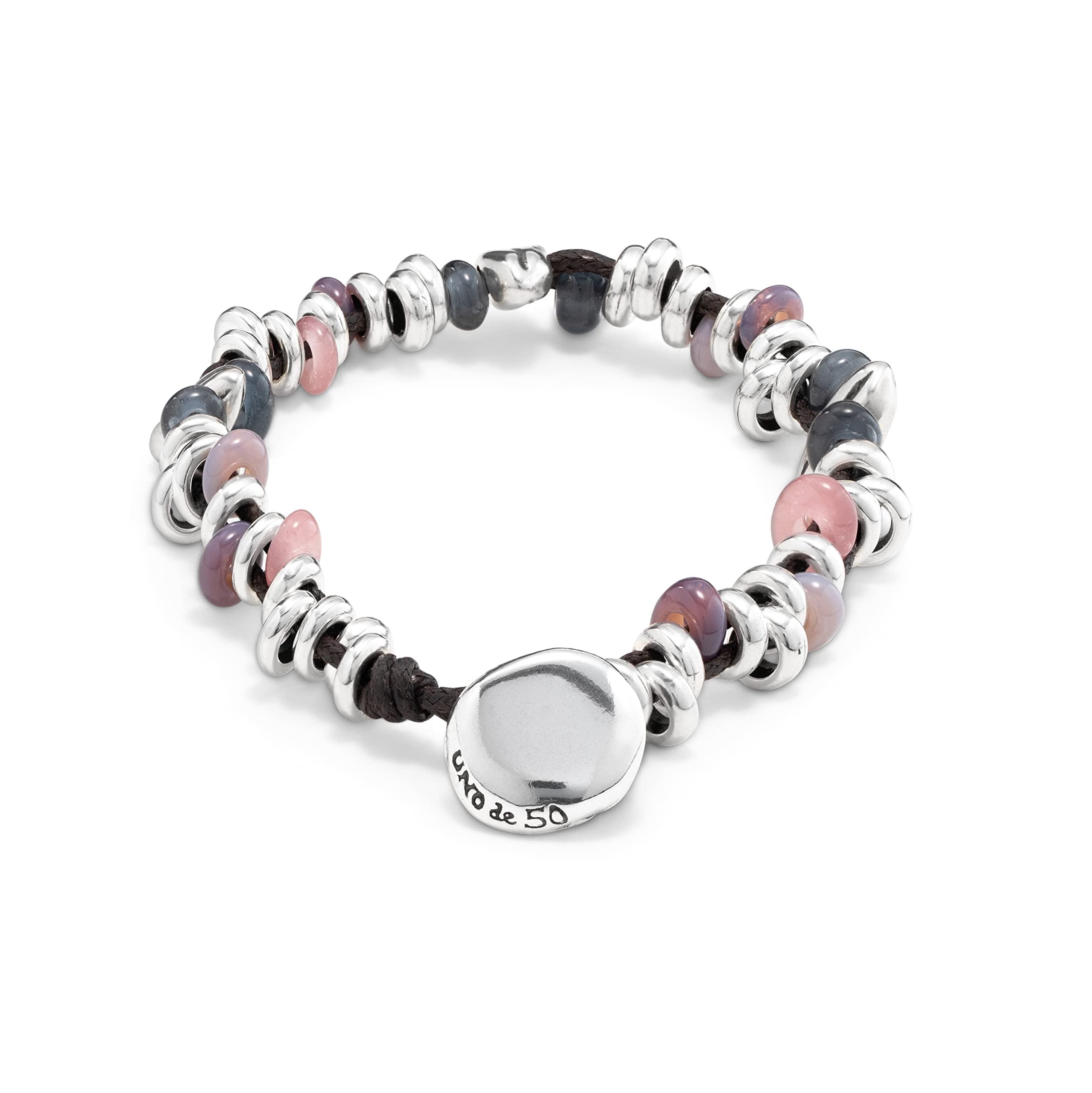 Uno de 50 PUL1615MCLMTL0L - Bracciale da donna, in acciaio INOX
