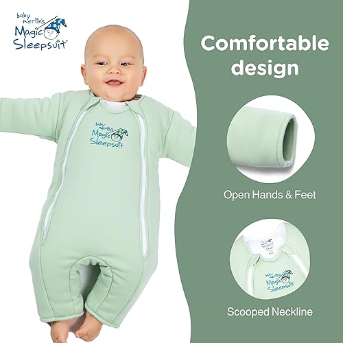 Vista 25 de Pijama mágica de algodón Baby Merlin Magic Sleepsuit, Rosado