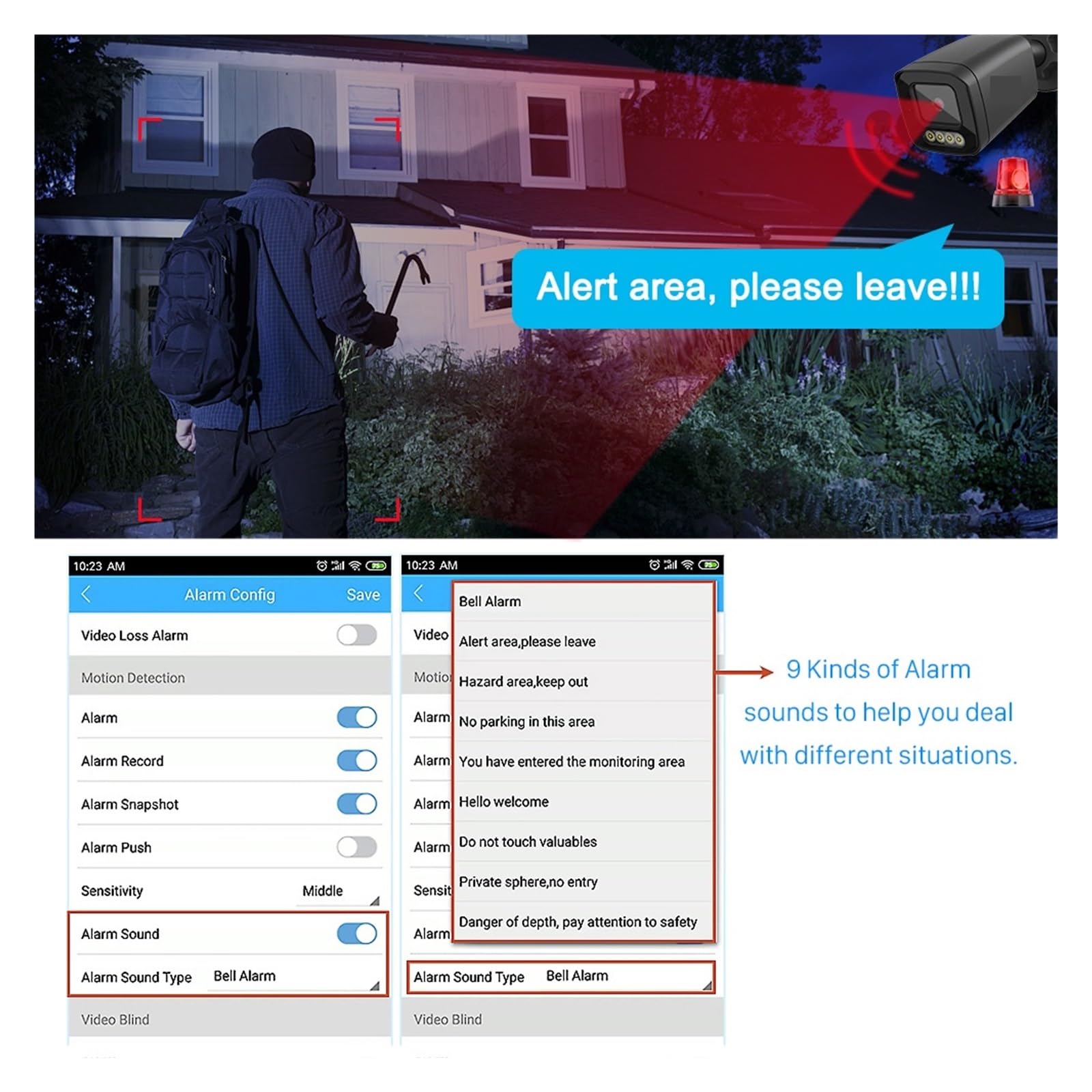 4K 8MP Poziom Czarnego Światła System Kamer Monitorujących Zewnętrzne Kamery CCTV Zabezpieczenia IP Zestaw Zewnętrzna Ochrona Bezpieczeństwa(1T,8CH NVR and 8 Camera)