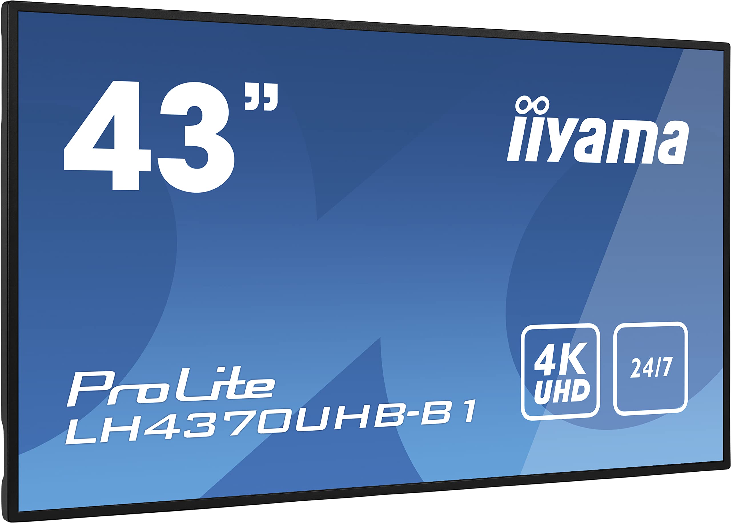 iiyama ProLite LH4370UHB-B1 43インチ 4K Amazon.co.jp: iiyama 43 スーパースリム 3840x2160 4K UHD VAパネル