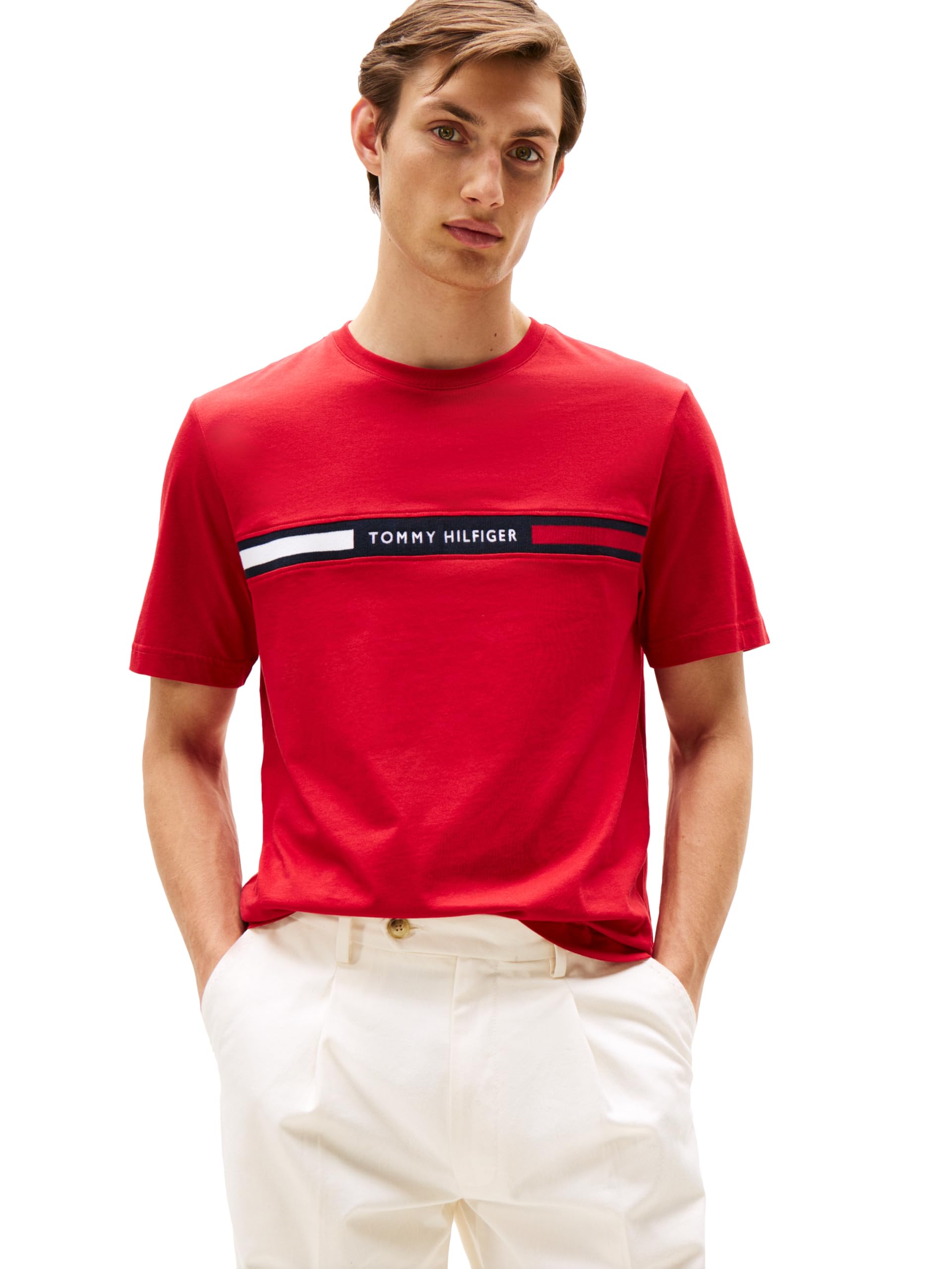 

                                                    Tommy Hilfiger Men's Chest Insert Tee