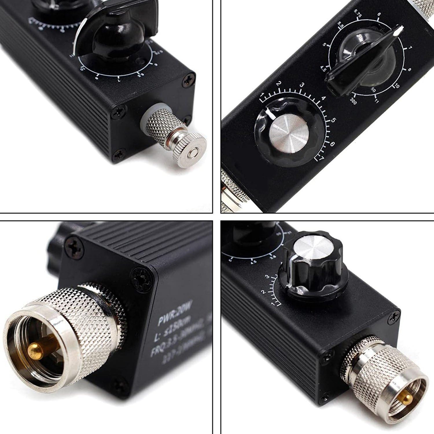 Pwshymi Mini Antenne Boucle QRP HF Multi-Bandes – Antenne Portable Compacte Anti-Interférences Pour Réception Et Émission Ondes Courtes