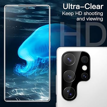 JETech 5 in 1 Case for Samsung Galaxy S25 Ultra Anti-Yellowing Clear