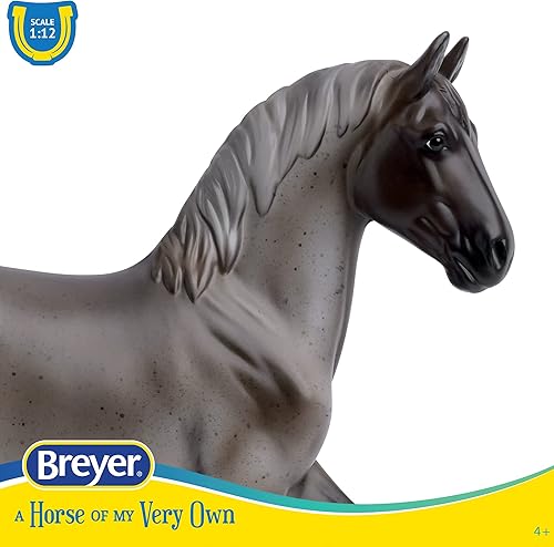 Miniatura 3 de Breyer Caballos Freedom Series Blue Roan Brabant  Juguete de caballo  9.75 pulgadas x 7 pulgadas  Escala 112  Modelo #1052