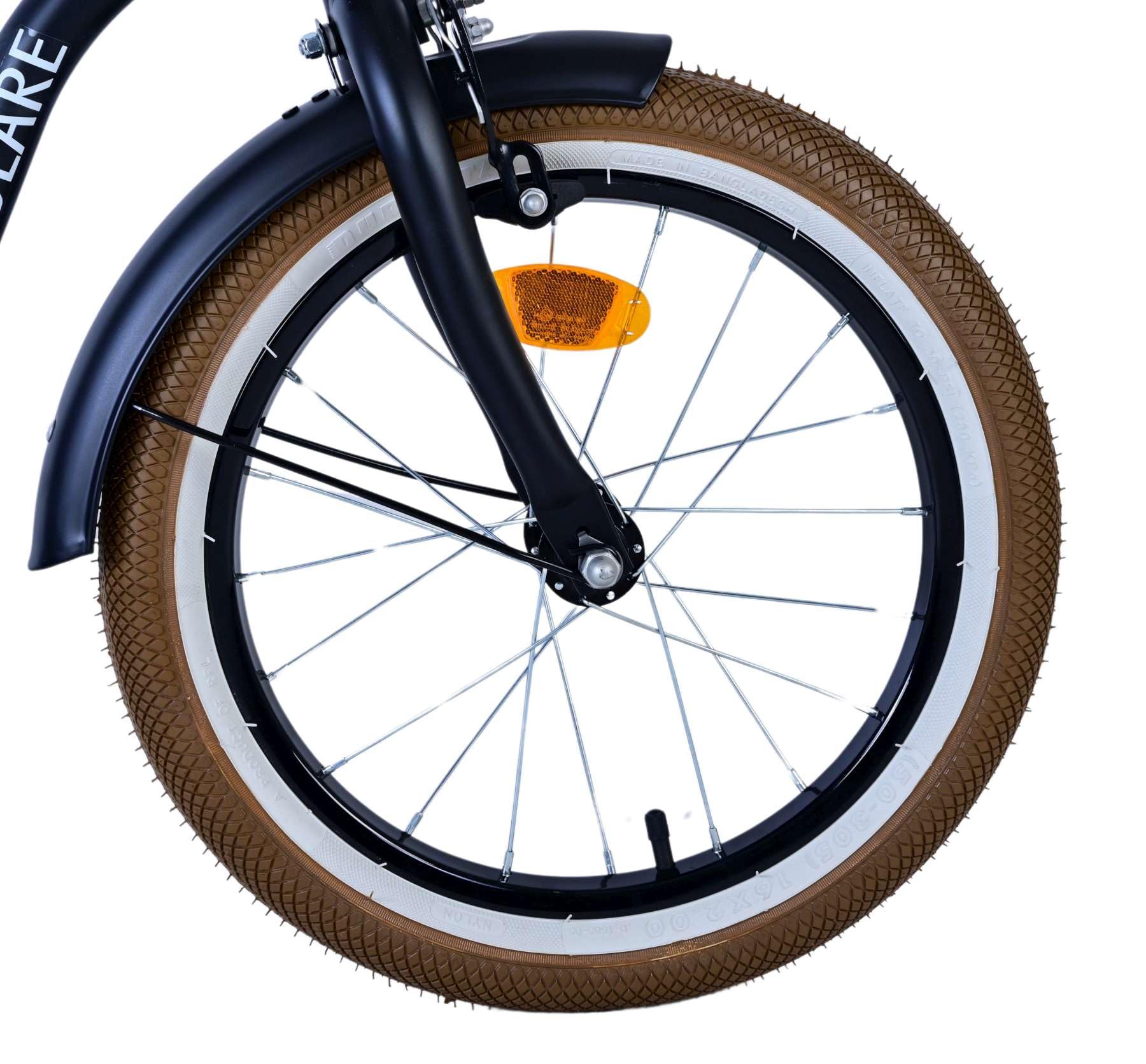 Volare - Children's Bicycle 16 - Black Cruiser (21602-SACB)