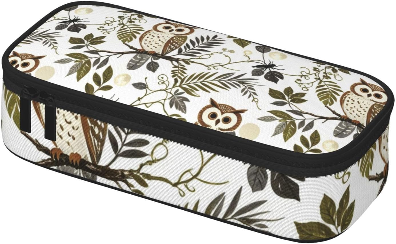 The Spirit Owl Full-print Multifunctional Pen Organizer Storage Pouch image 2