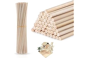 Premium 1/4-Inch Dowels For Crafting Excellence