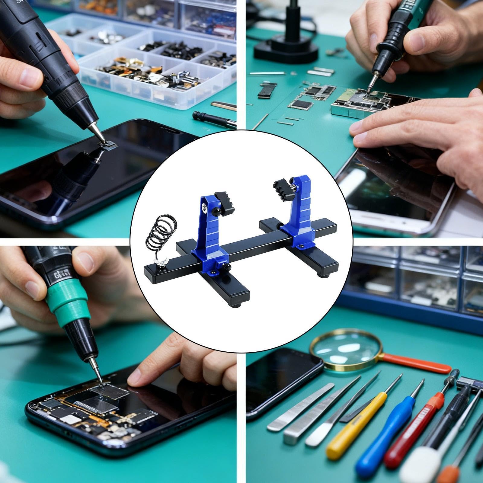 Ausilio per La Saldatura di Supporti per Circuiti Stampati per Il Montaggio di Componenti Elettronici