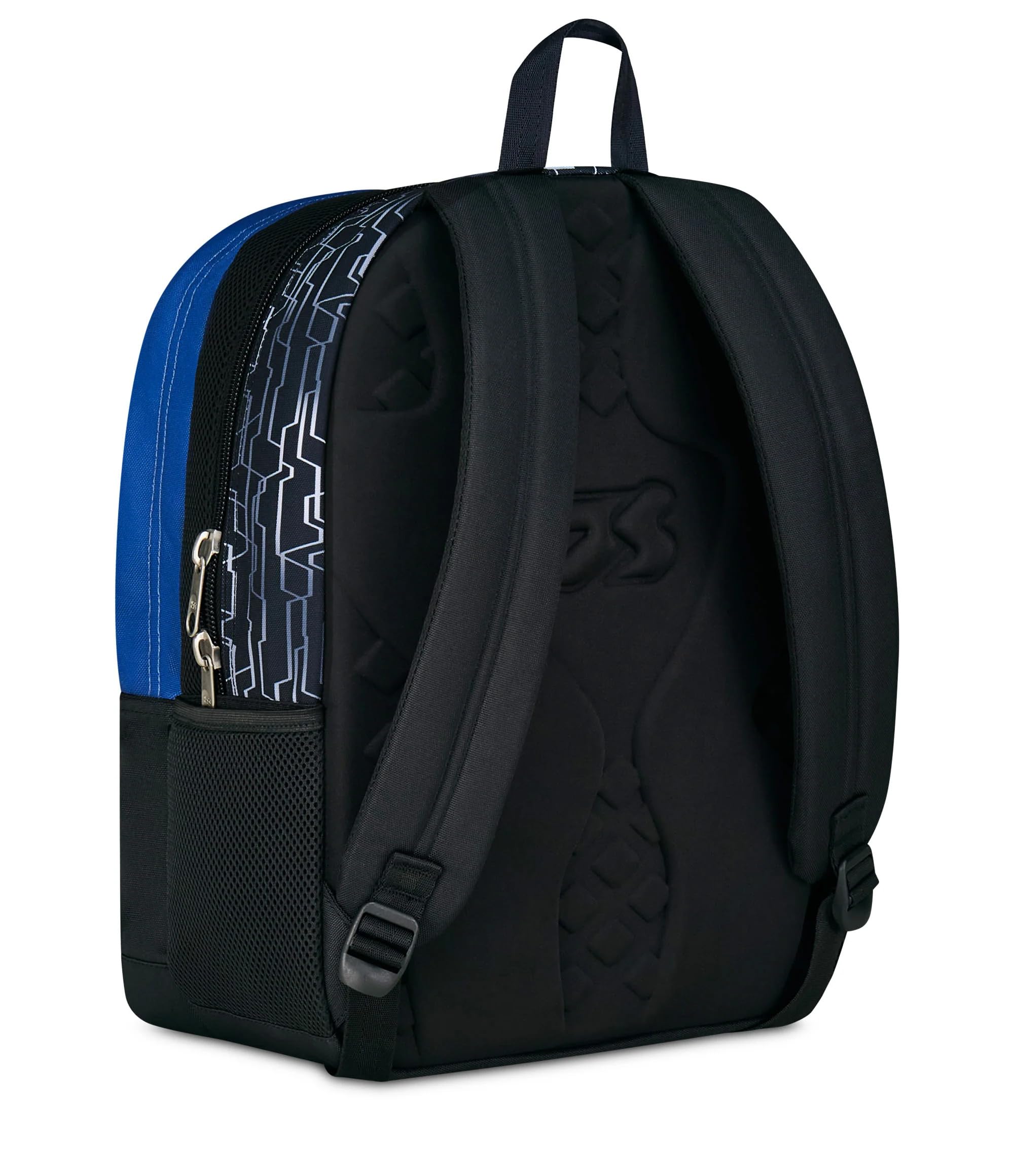 Seven Freethink Set Scuola, Zaino con Astuccio 3 Zip, Diario e Borraccia, Design Multicolore (NUANCED)