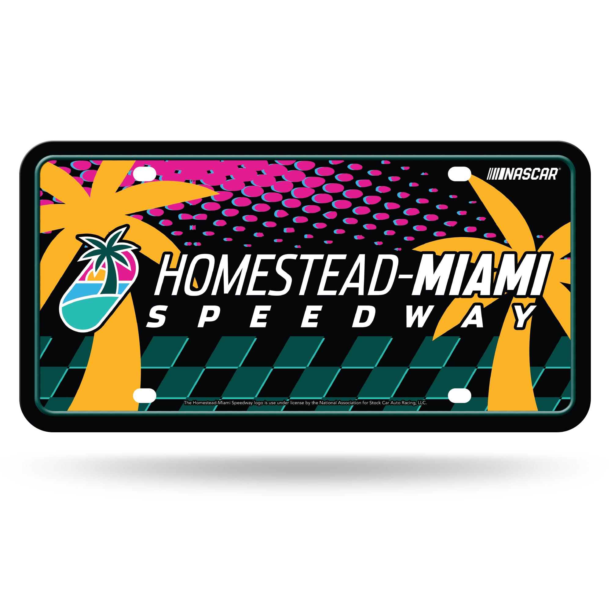 Rico Industries Nascar Racing Kyle Busch Metal Sticker for Cars, 15.2 x 30.5 cm, Ideal for Truck, Car/SUV