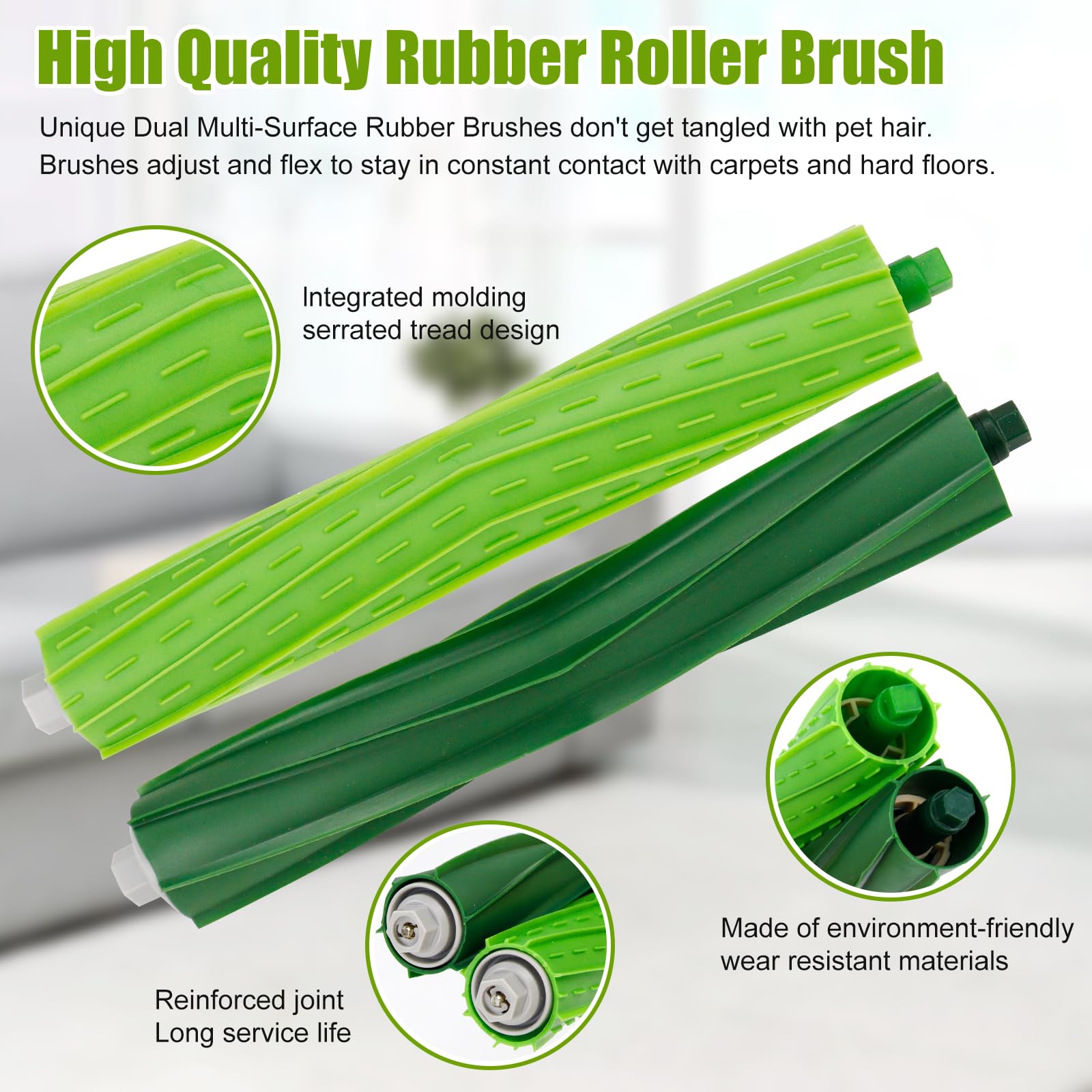 15 Ricambi Per Roomba Combo I5/J5/I8 - Spazzole, Filtri HEPA, Panni Mocio, Kit Manutenzione - Foto 8