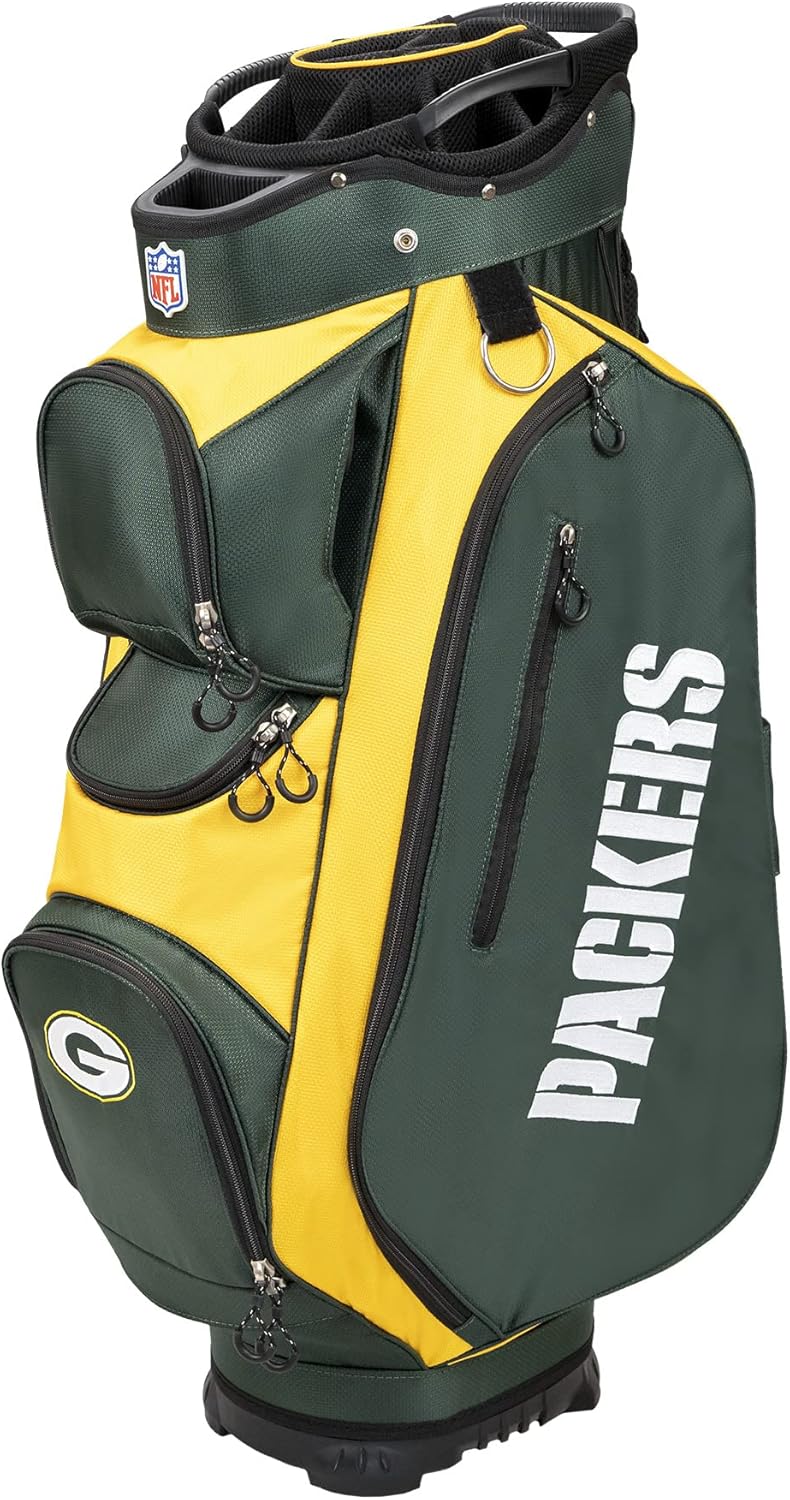 Wilson NFL Golf Bag Cart, Green Bay, 2020 Model, Cart Bags Amazon