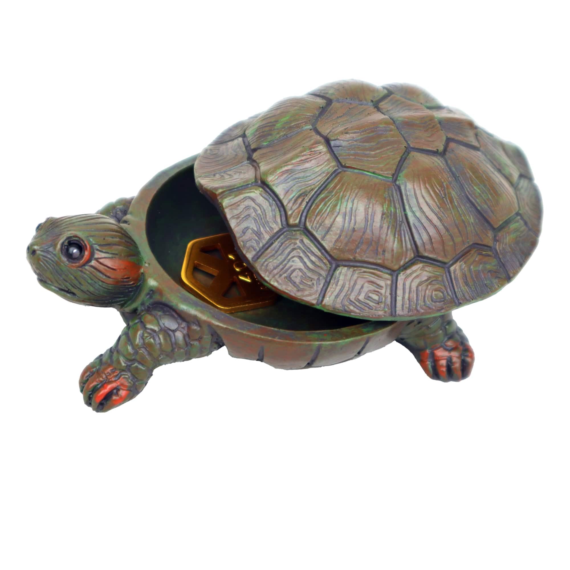 Hide a Key Outdoor Turtle Waterproof Fake Rock Spare Key Hider Holder Safe Secret Storage Box For Outside Indoor Garden Ornament Decorative Faux Stone Geocache Containers Design