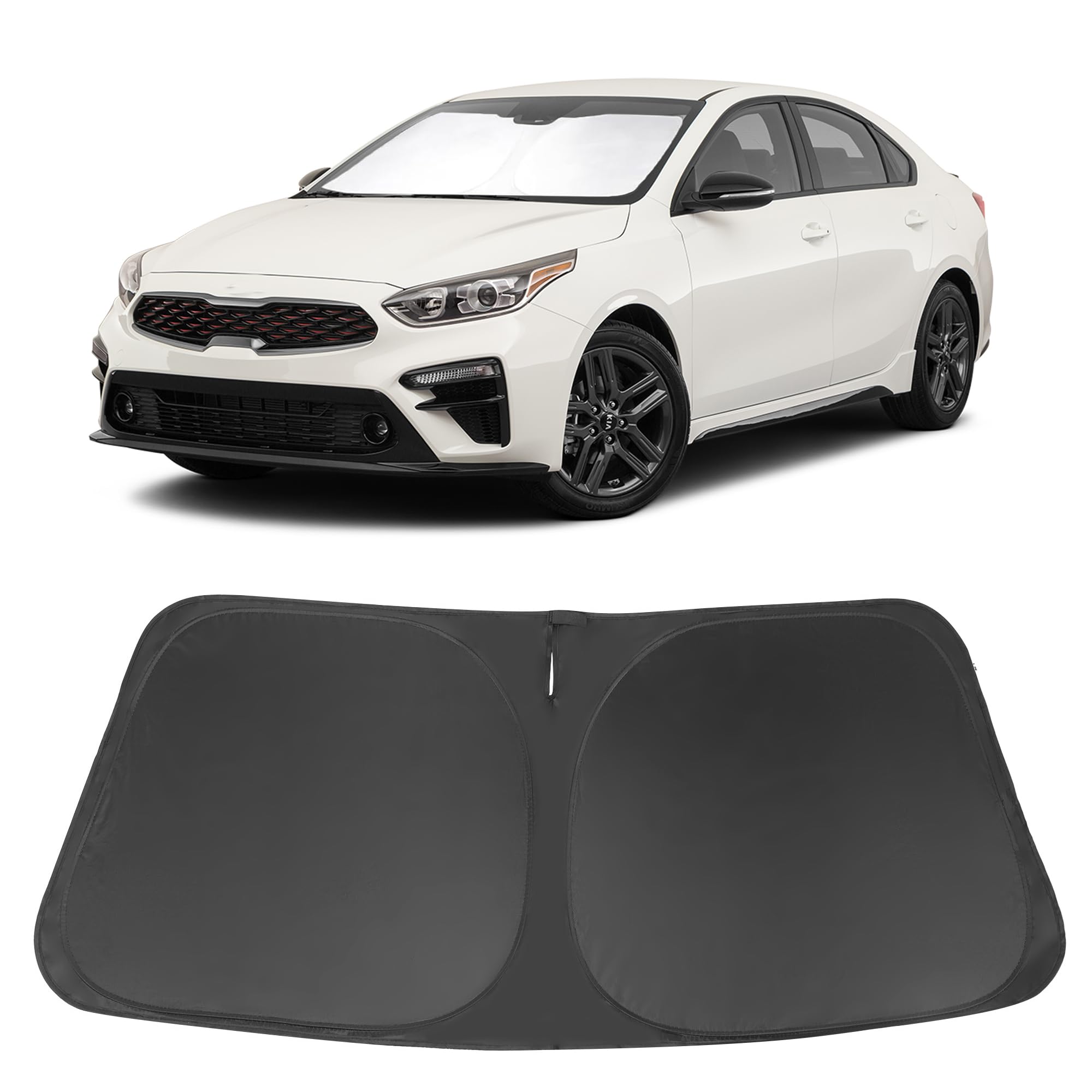 Windshield Sun Shade for 2019-2024 2025 Kia Forte Accessories