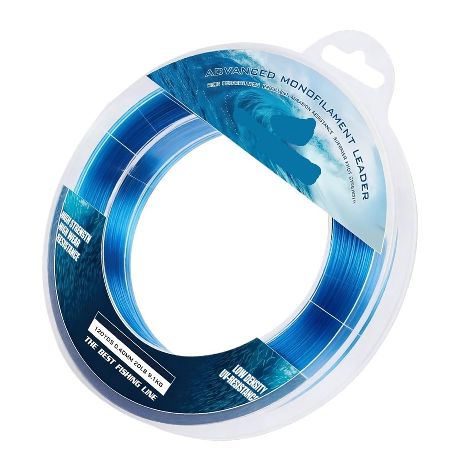 Monofile Angelvorfachschnur, Nylon-Shock-Monoschnur