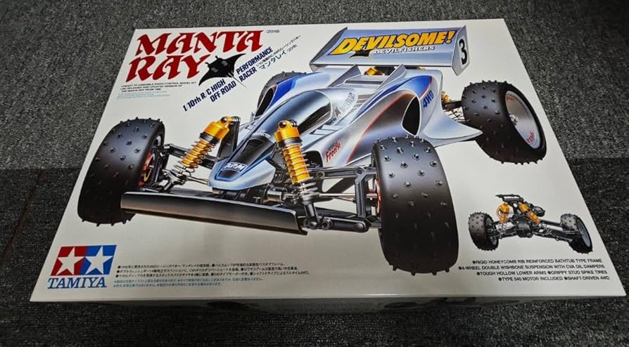 Amazon.co.jp: 1 10RC マンタレイ（2018） 47367 : おもちゃ