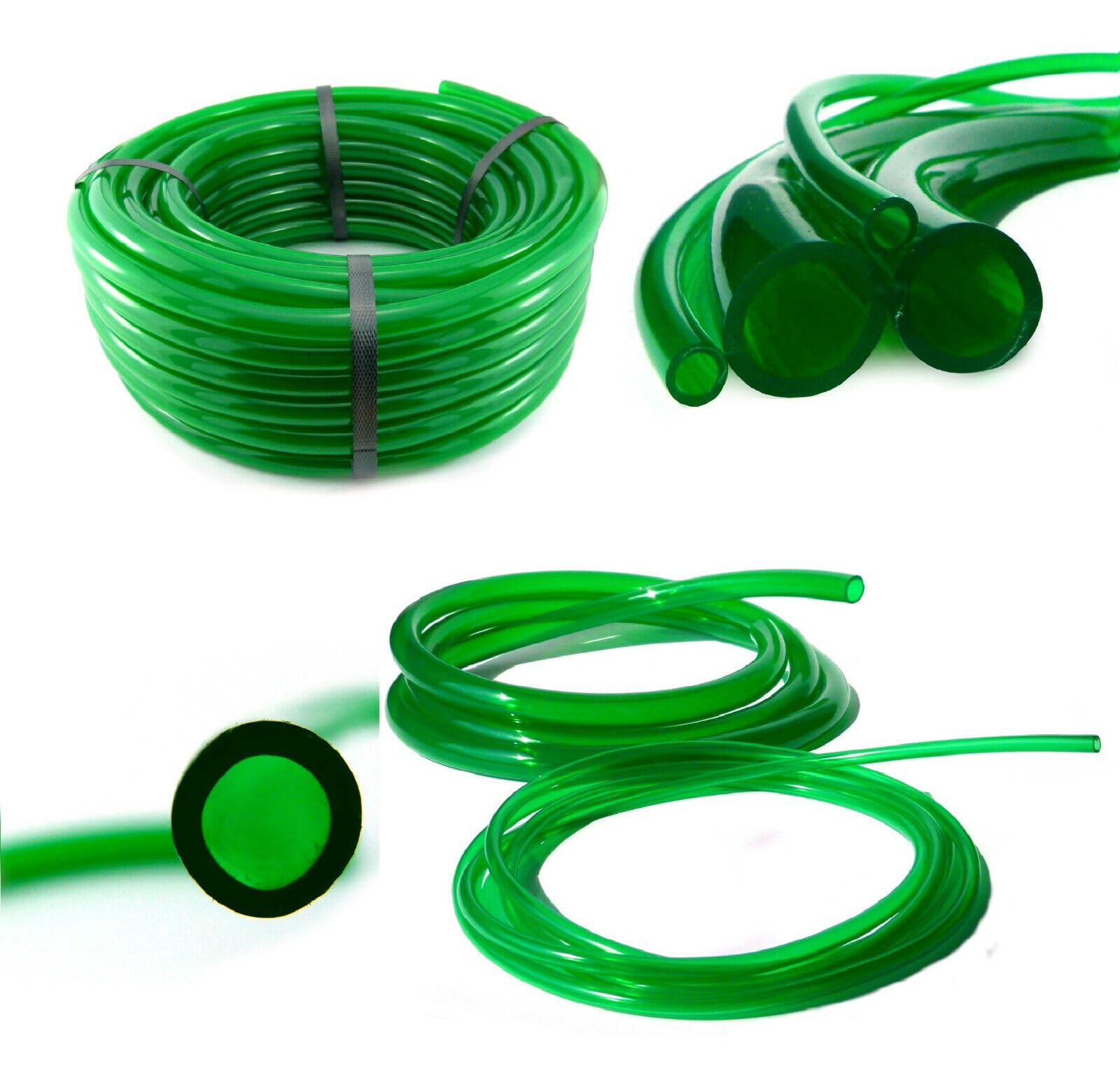 PVC-Schlauch Transparent – 9 Mm Innen, 12 Mm Außen, 1,6 Bar, 10 M – Lebensmittelkonform Nach EU 10/2011 – Für Luft, Wasser, Getränke & Lebensmittel – Flexibel, Cadmiun- & Phthalatfrei
